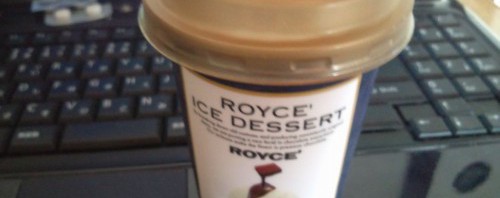 ROYCE’ ICE DESSERT Milk 生チョコ in ミルクアイス