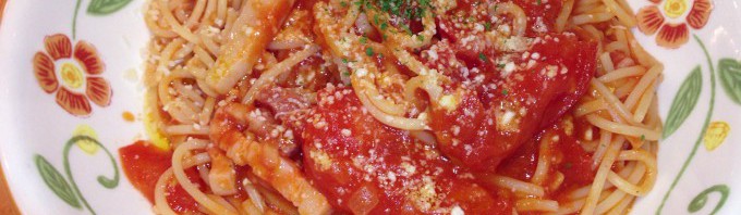 サイゼリヤ フレッシュトマトのスパゲッティ