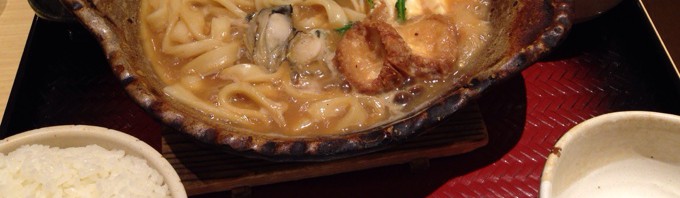 大戸屋 桃浦かきの仙台味噌鍋定食