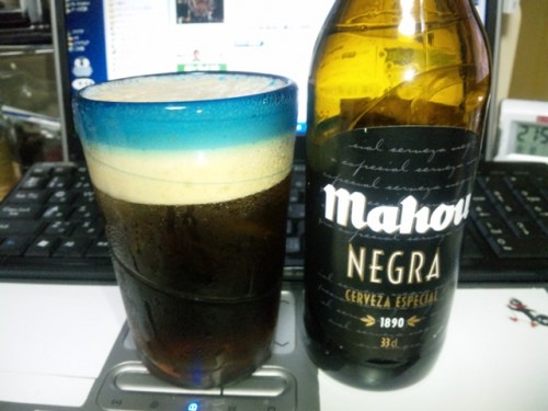 SPAIN Mahou NEGRA(BLACK) CERVEZA ESPECIAL
